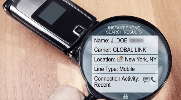 Phone search results