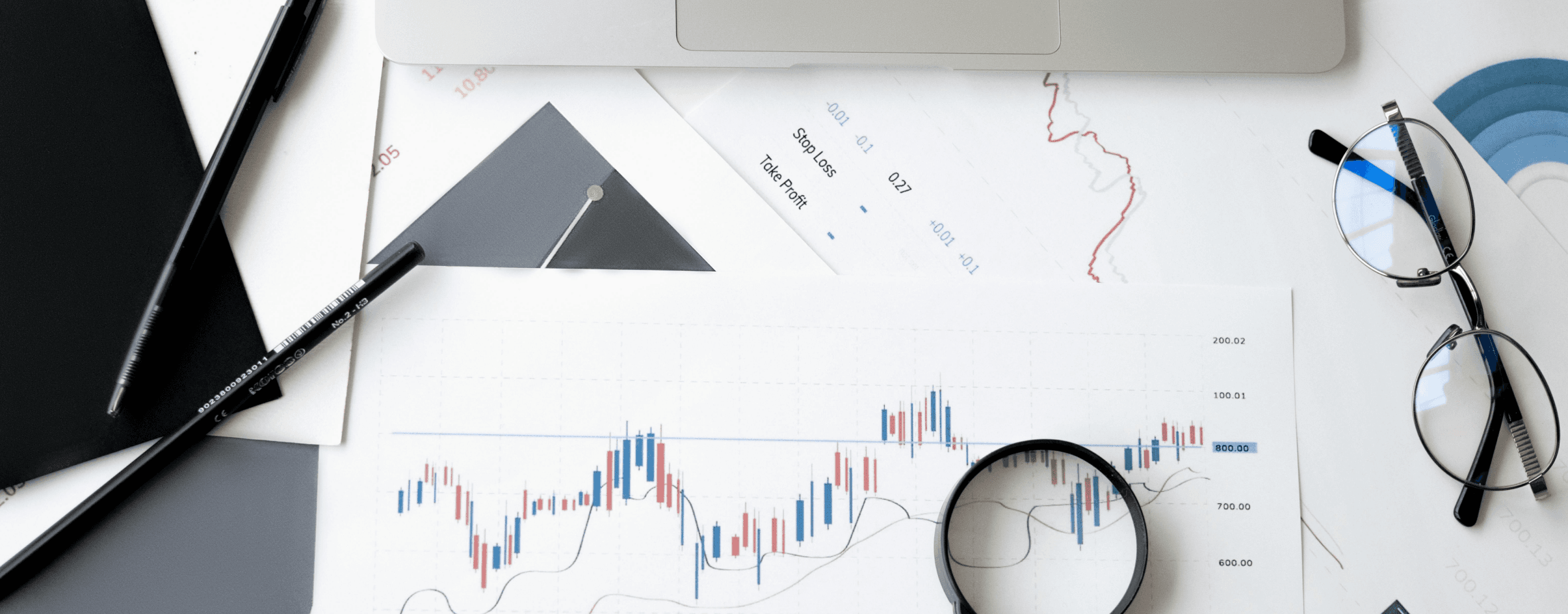 Phone with magnifying glass